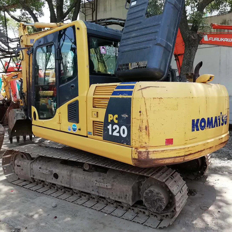 Χρησιμοποιηθέντες κομάτσου pc120 5 εξορυκτές / μεταχειρισμένος κινητήρας Ιαπωνίας PC 120 Komatsu Excavator