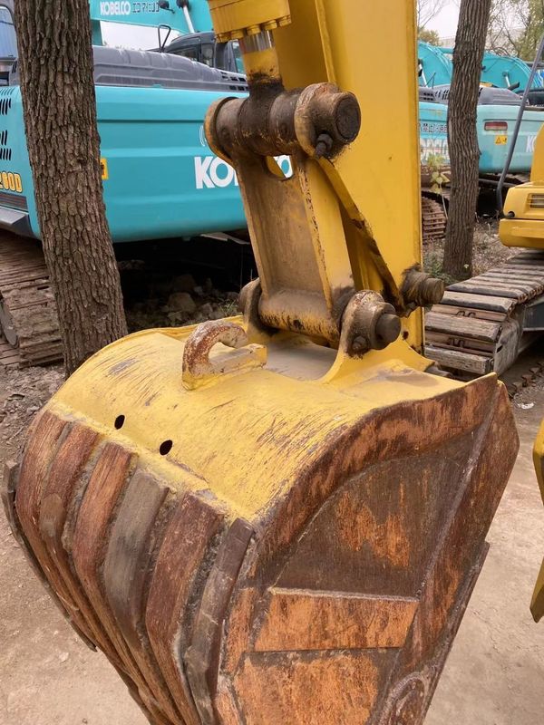 Χρησιμοποιούμενος εξορυκτής Komatsu PC130 καλής ποιότητας για κατασκευαστικά μηχανήματα εξορυκτής Komatsu