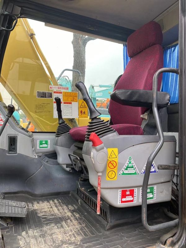 Χρησιμοποιούμενος εξορυκτής Komatsu PC130 καλής ποιότητας για κατασκευαστικά μηχανήματα εξορυκτής Komatsu