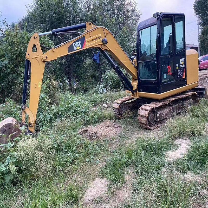 Μίνι σκάφτρια σε καλή κατάσταση μεταχειρισμένη εκσκαφέας 5,5 τόνων Μίνι CAT 305.5 Crawler Excavator