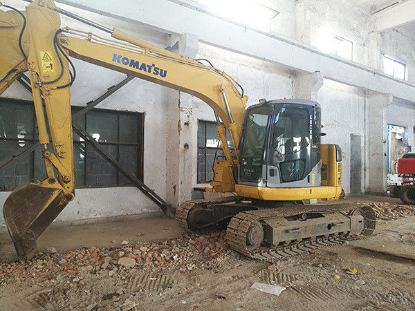Μηχανικά μηχανήματα χρησιμοποιήθηκαν komatsu pc128 εκσκαφέας 12 τόνων pc128us αναρριχητή σκάφτη pc128us-2 pc128us-8