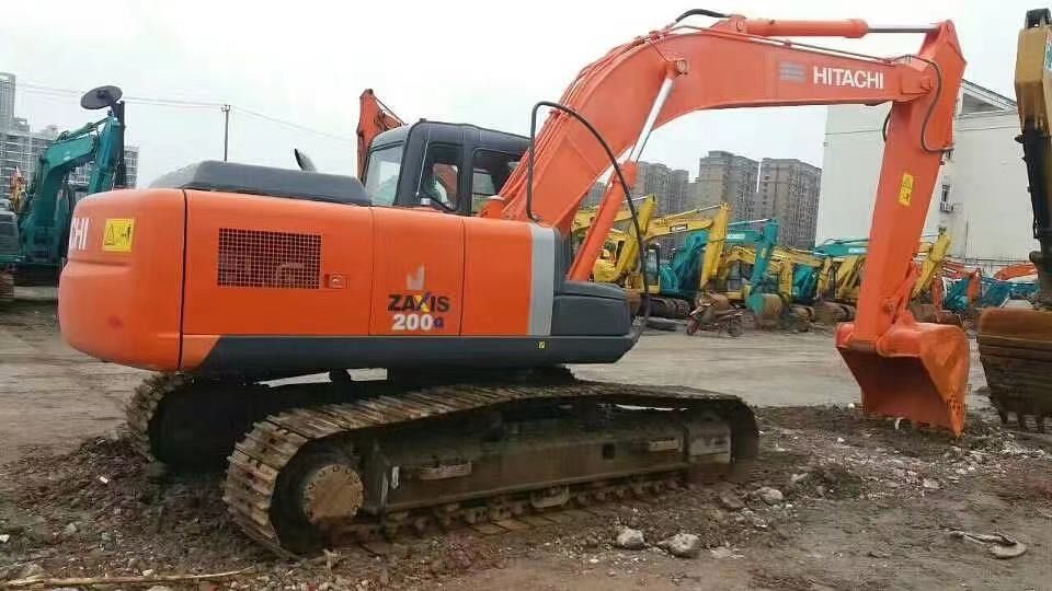 20 ΤΟΝ χρησιμοποιημένος Hitachi ZAXIS 200 φορτωτής ανθρακωρυχείων βαρέος εξοπλισμός εξορυκτής βαλίστρα ZX200 καλή κατάσταση τελική τιμή Exc