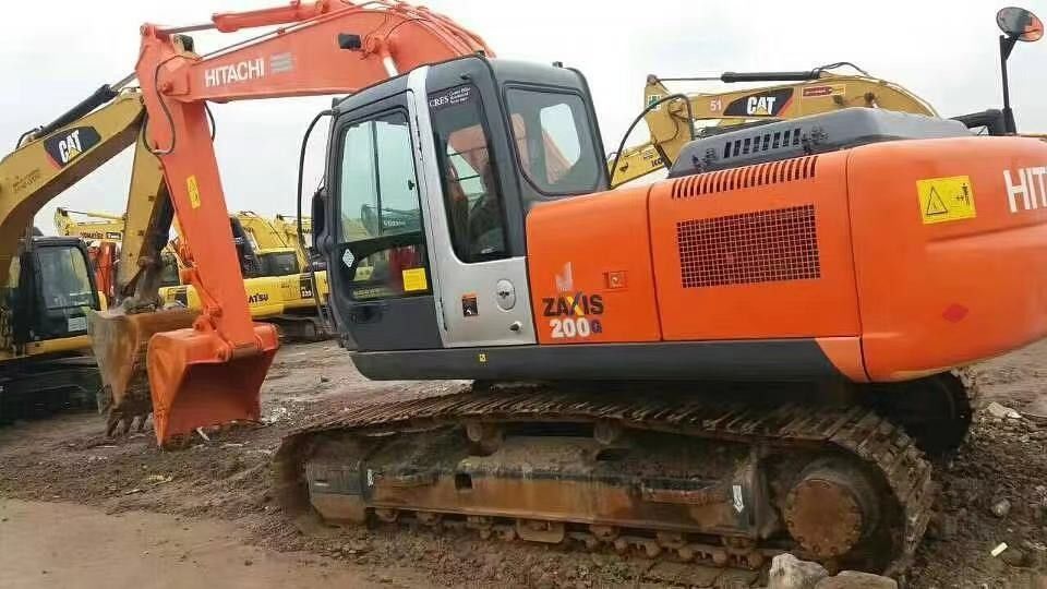 20 ΤΟΝ χρησιμοποιημένος Hitachi ZAXIS 200 φορτωτής ανθρακωρυχείων βαρέος εξοπλισμός εξορυκτής βαλίστρα ZX200 καλή κατάσταση τελική τιμή Exc