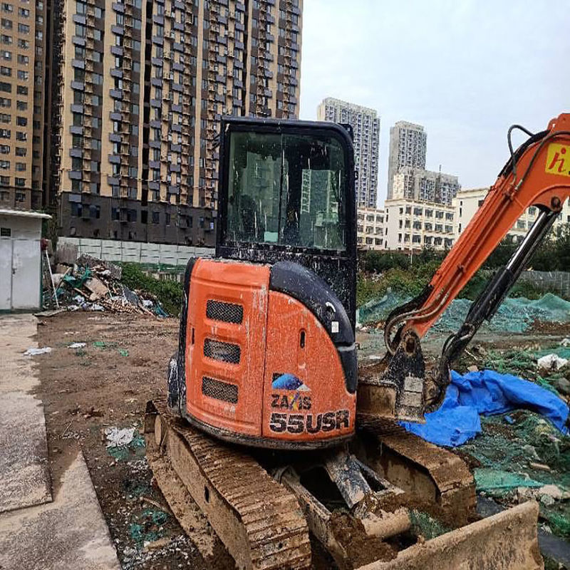 Χρησιμοποιούμενη εκσκαφέας Hitachi ZX55 Original Japan/ Χρησιμοποιούμενη εκσκαφέας Hitachi ZX55 ZX40 ZX60 προς πώληση σε καλή λειτουργική κατάσταση στο shang