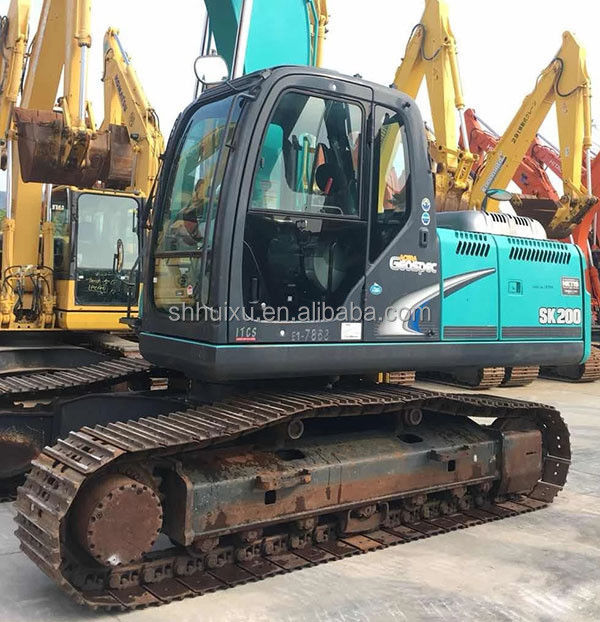 Kobelco SK200 Πιο πωλούμενη μεταχειρισμένη εξορυκτική Kobelco SK200/Χρησιμοποιούμενη καλής ποιότητας εξορυκτική Kobelco SK200 προς πώληση