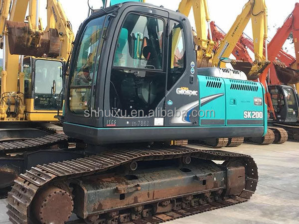 Kobelco SK200 Πιο πωλούμενη μεταχειρισμένη εξορυκτική Kobelco SK200/Χρησιμοποιούμενη καλής ποιότητας εξορυκτική Kobelco SK200 προς πώληση