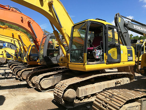 Χρησιμοποιημένη εκσκαφέας Komatsu PC 200-8/ Αρχική εκσκαφέας Komatsu PC 200, φθηνή Komatsu PC200