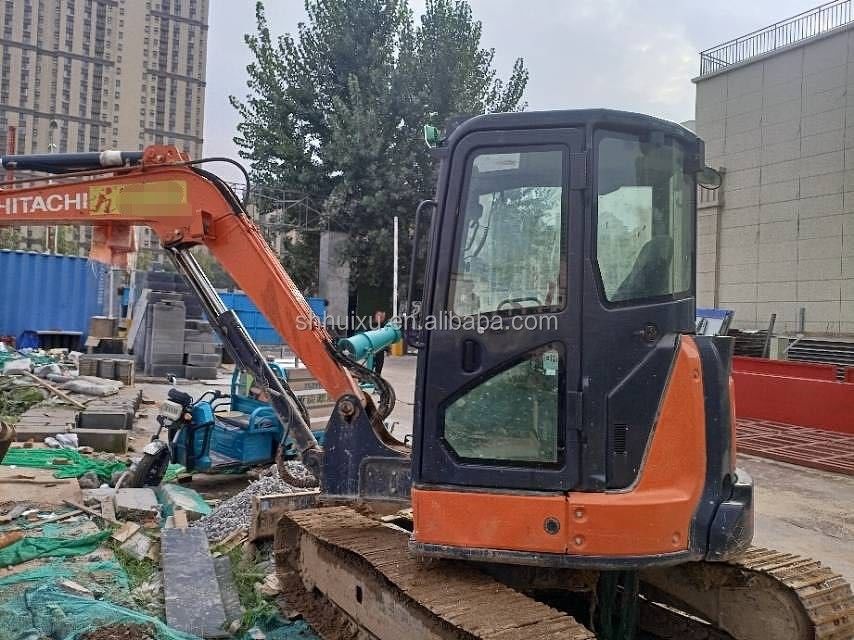Η Hitachi σε αποθεματικότητα Χρησιμοποιούμενη εκσκαφέας Hitachi EX55 για πώληση μεταχειρισμένη εκσκαφέας Hitachi EX55 σε καλή κατάσταση