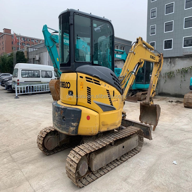Χρησιμοποιούμενη υδραυλική ανασκαφή Kobelco35SR, μίνι μεταχειρισμένη εκσκαφή υψηλής ποιότητας KOBELCO35SR φθηνή τιμή