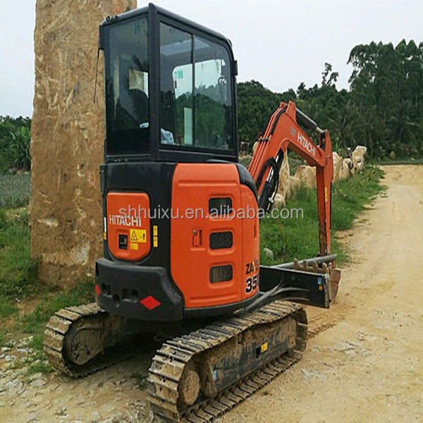 Η Hitachi σε απόθεμα Χρησιμοποιούμενη μίνι σκάφτρα Ιαπωνική HITACHI 35 προς πώληση/Δεύτερο χέρι Μικρή σκάφτρα Crawler Excavator καλή κατάσταση HITACHI 35