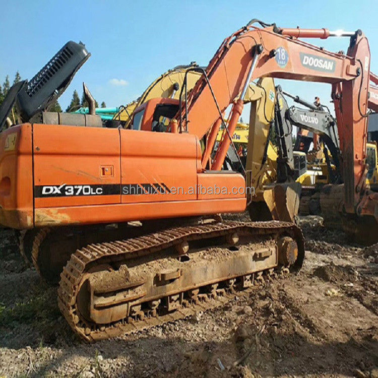 Καυτή πώληση Doosan Εξαιρετική ποιότητα Χρησιμοποιούμενη υδραυλική εκσκαφέας DOOSAN DX370 Κορέα προέλευση/Χρησιμοποιούμενη μηχανή σκάβωσης καλύτερη πώληση καλή τιμή