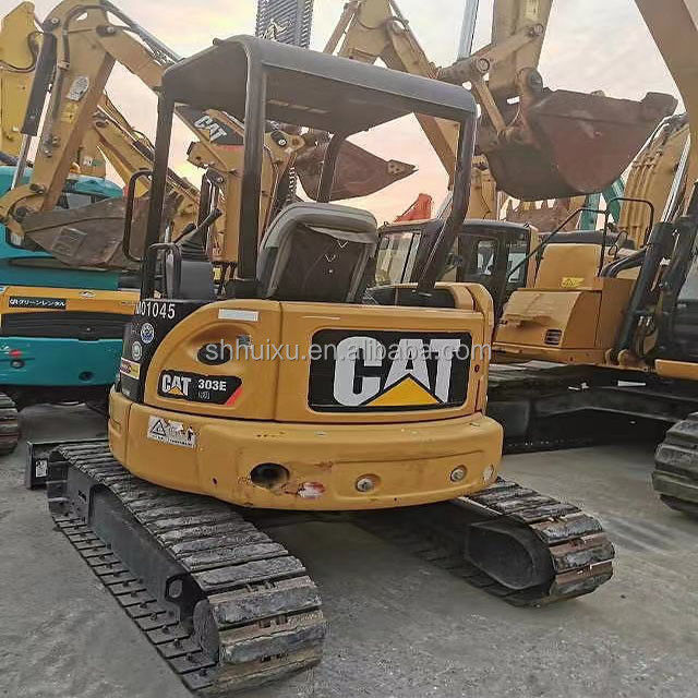 Χρησιμοποιούμενη καλής ποιότητας Mini Excavator χρησιμοποιούμενη CAT303E 3T Χρησιμοποιούμενη μηχανή σκάψης Caterpillar σε απόθεμα