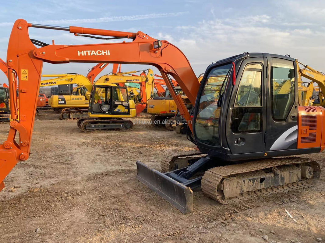 Η Hitachi σε αποθέματα χρησιμοποιημένη μίνι εκσκαφέας Hitachi zx60 Ιαπωνία έτος 2019/δεύτερο χέρι Μικρή εκσκαφέας Crawler σε καλή κατάσταση HITACHI 60