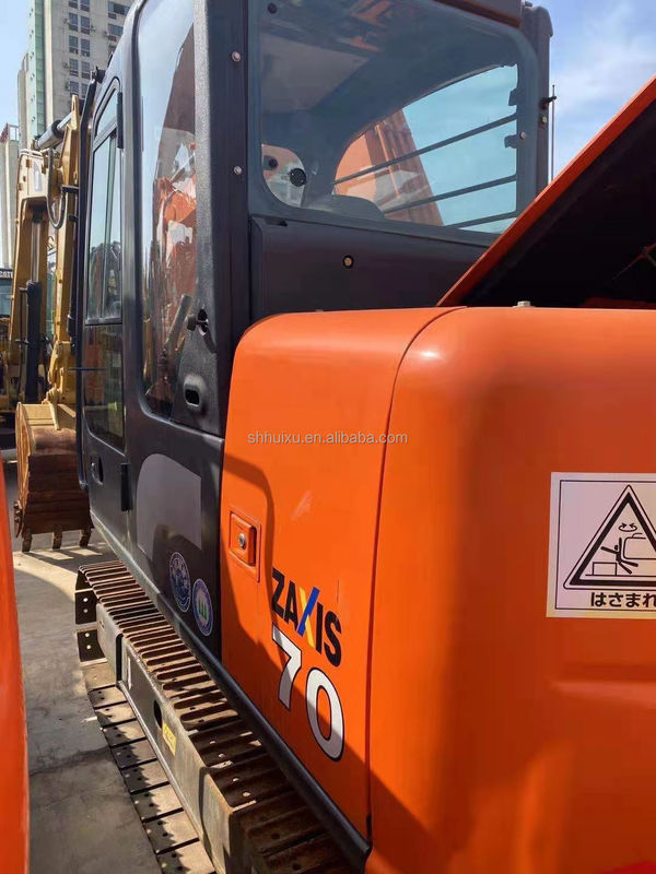 Η Hitachi σε αποθέματα Χρησιμοποιημένη μίνι σκάφτρα Ιαπωνική HITACHI 70 προς πώληση/Δεύτερο χέρι Μικρή σκάφτρα Crawler Excavator καλή κατάσταση HITACHI 70