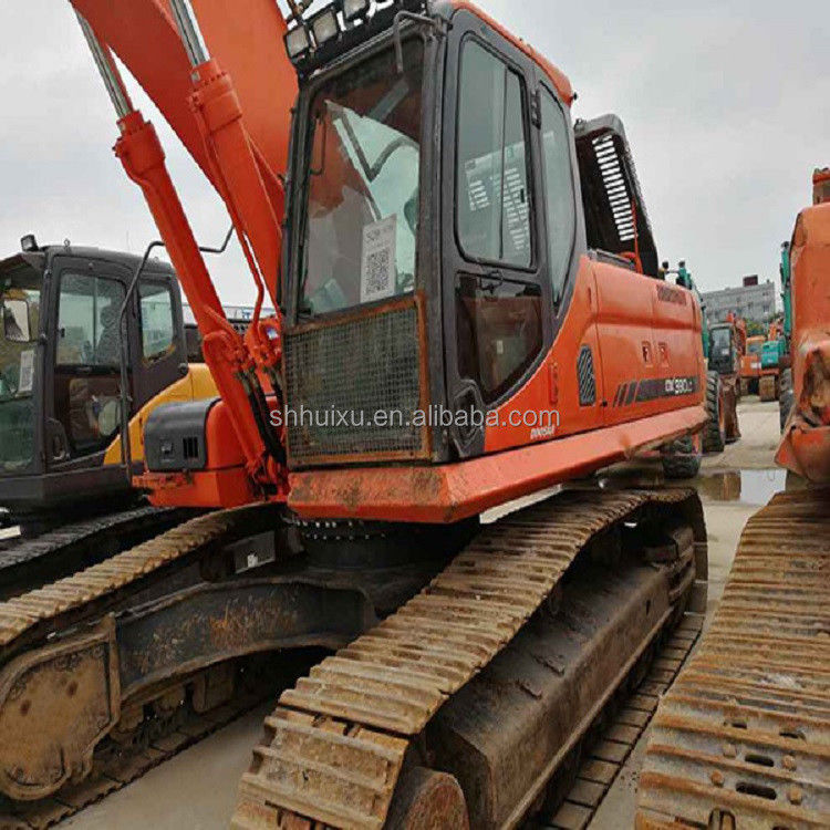 Καυτή πώληση Doosan Πιο πωλούμενη μεταχειρισμένη υδραυλική σκάφτρα DOOSAN DX380 Κορέα προέλευση/Χρησιμοποιούμενη σκάφτρα καλή τιμή