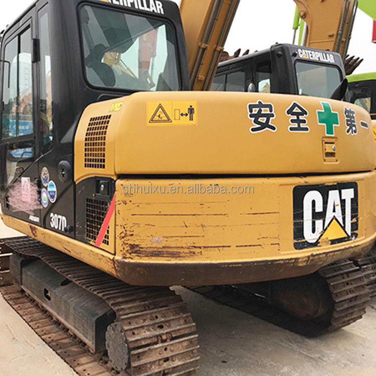 Χρησιμοποιηθέντες εκσκαφείς cat307 Μίνι αναπαραγωγός Εκσκαφική μηχανή εκσκαφέας χρησιμοποιημένος CAT307D 7T Caterpillar Εκσκαφέας Caterpillar σε απόθεμα