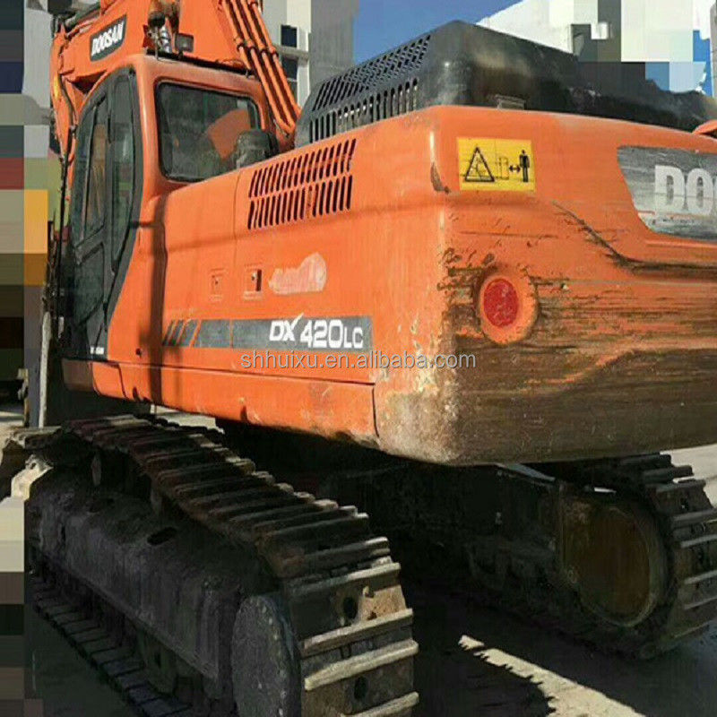 Καυτή πώληση Doosan Υψηλής ποιότητας μεταχειρισμένη υδραυλική σκάφτρα DOOSAN DX420 Κορέα προέλευση χρησιμοποιημένη σκάφτρα καλή τιμή
