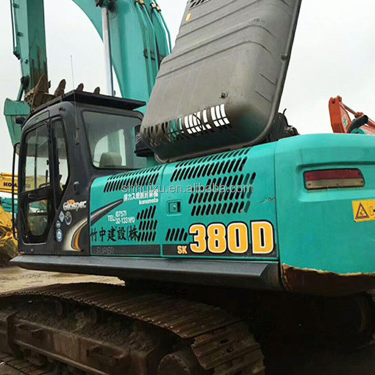 Kobelco SK200 Εξαιρετικής ποιότητας μεταχειρισμένο σκάφος Kobelco SK380/Χρησιμοποιημένη σκάφτρα Kobelco SK380 φθηνή τιμή