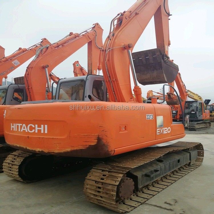 Χίτατσι ζεστή πώληση Χρησιμοποιούμενο Excavator HITACHI EX120-5 καλή κατάσταση Χρησιμοποιούμενη μηχανή σκάψης Γιαπωνέζικη προς πώληση