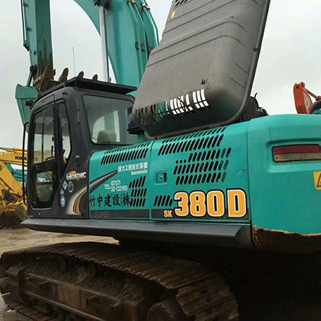 Χρησιμοποιούμενη εκσκαφέας Ιαπωνία Kobelco Sk 380 καλή ποιότητα χαμηλή εργάσιμη ώρα μεταχειρισμένη εκσκαφέας kobelco χρησιμοποιούμενη εκσκαφέας τιμή