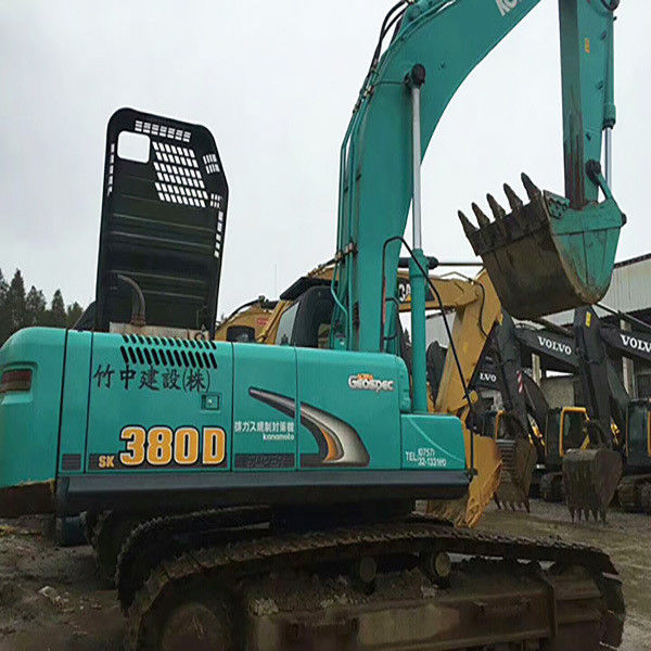 Χρησιμοποιούμενη εκσκαφέας Ιαπωνία Kobelco Sk 380 καλή ποιότητα χαμηλή εργάσιμη ώρα μεταχειρισμένη εκσκαφέας kobelco χρησιμοποιούμενη εκσκαφέας τιμή