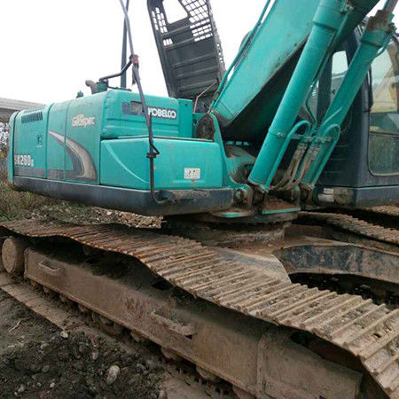 Χρησιμοποιούμενος υδραυλικός εξορυκτής Kobelco260 / Χρησιμοποιούμενος Ιαπωνία Αρχικός μεταχειρισμένος εξορυκτής Kobelco260 αρχικός Ιαπωνία