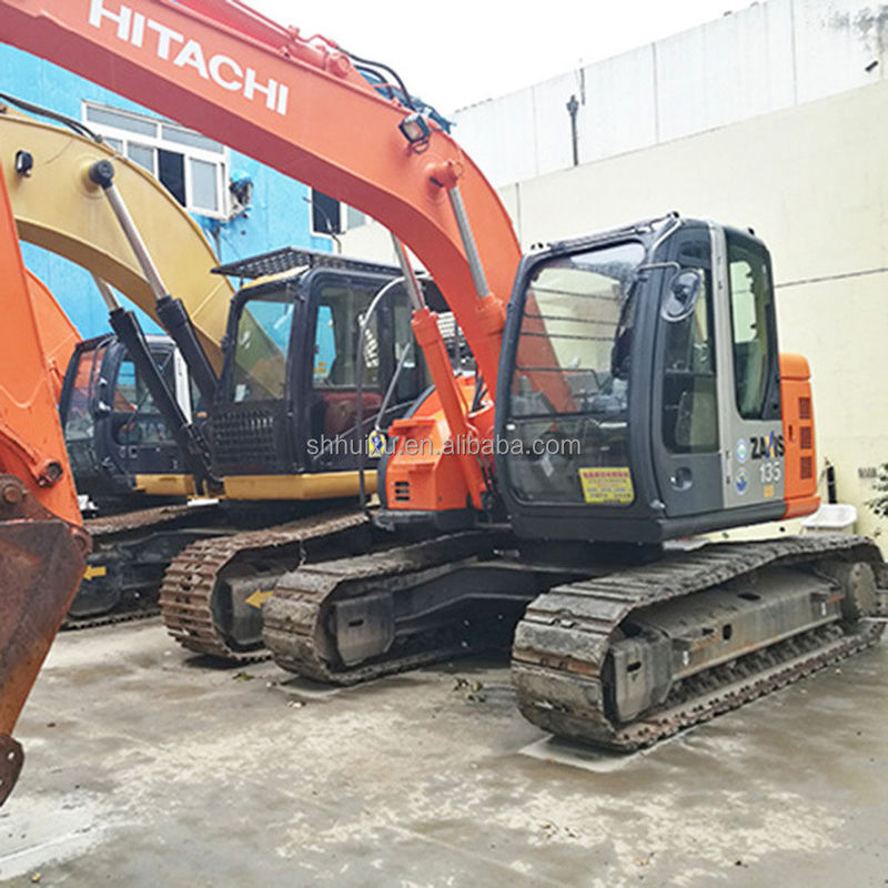 Χίτατσι ζεστή πώληση Χρησιμοποιούμενο Excavator Crawler HITACHI 135 καλή κατάσταση Χρησιμοποιούμενη μηχανή σκάψης Γιαπωνέζικη προς πώληση