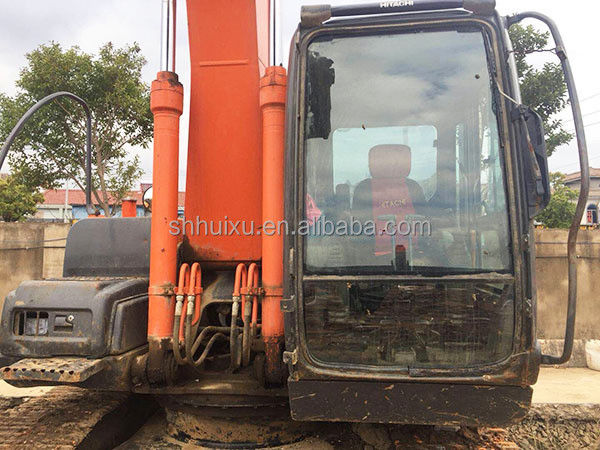 Χρησιμοποιούμενη μηχανή σκάψης Ιαπωνική HITACHI ZX200 μεταχειρισμένη Crawler Excavator HITACHI 200 καλή κατάσταση