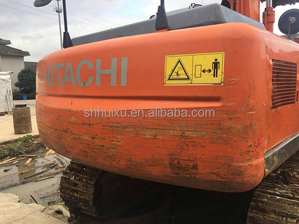 Χρησιμοποιούμενη μηχανή σκάψης Ιαπωνική HITACHI ZX200 μεταχειρισμένη Crawler Excavator HITACHI 200 καλή κατάσταση