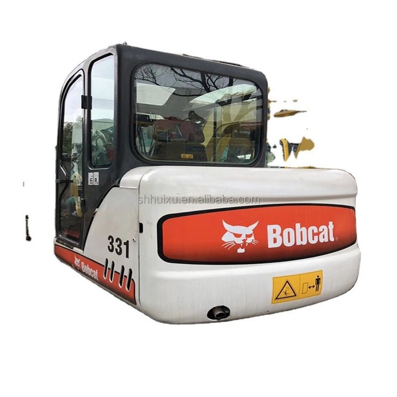 Δεύτερο χέρι καλής ποιότητας σκάφτης BOBCAT331 3.1T Χρησιμοποιούμενη σκάφτρα σκάφοντας για πώληση