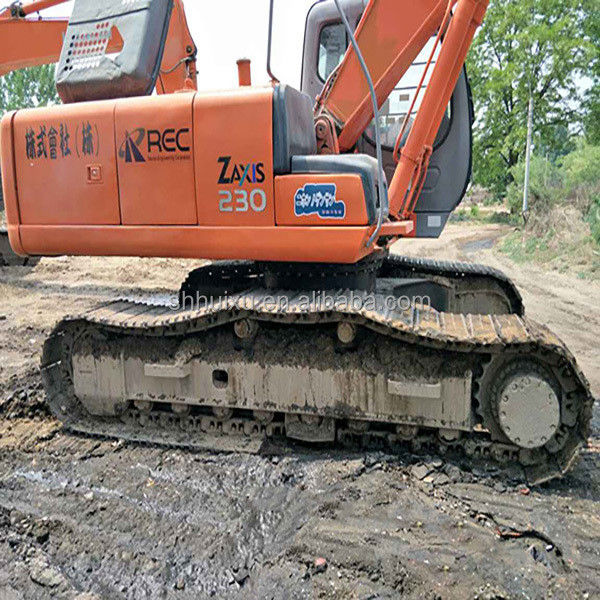 Χρησιμοποιούμενη μηχανή σκάψης Ιαπωνική HITACHI ZX230 μεταχειρισμένη Crawler Excavator καλή κατάσταση