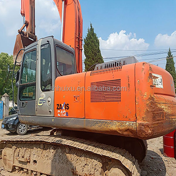 Χρησιμοποιούμενη σκάφουσα για την Ιαπωνία HITACHI ZX240-3G Χρησιμοποιούμενη σκάφουσα Crawler σε καλή κατάσταση για πώληση