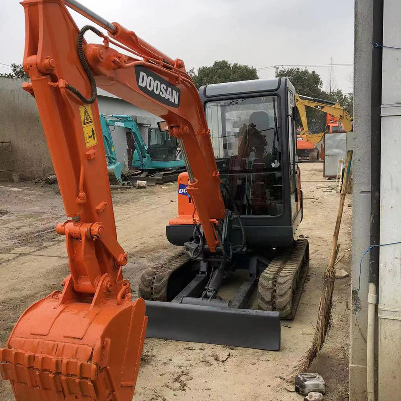 Χρησιμοποιούμενος αρχικός Doosan Dh35 υψηλής απόδοσης DH35-7 υδραυλικός ιαπωνικός εξορυκτής 3 τόνων προς πώληση