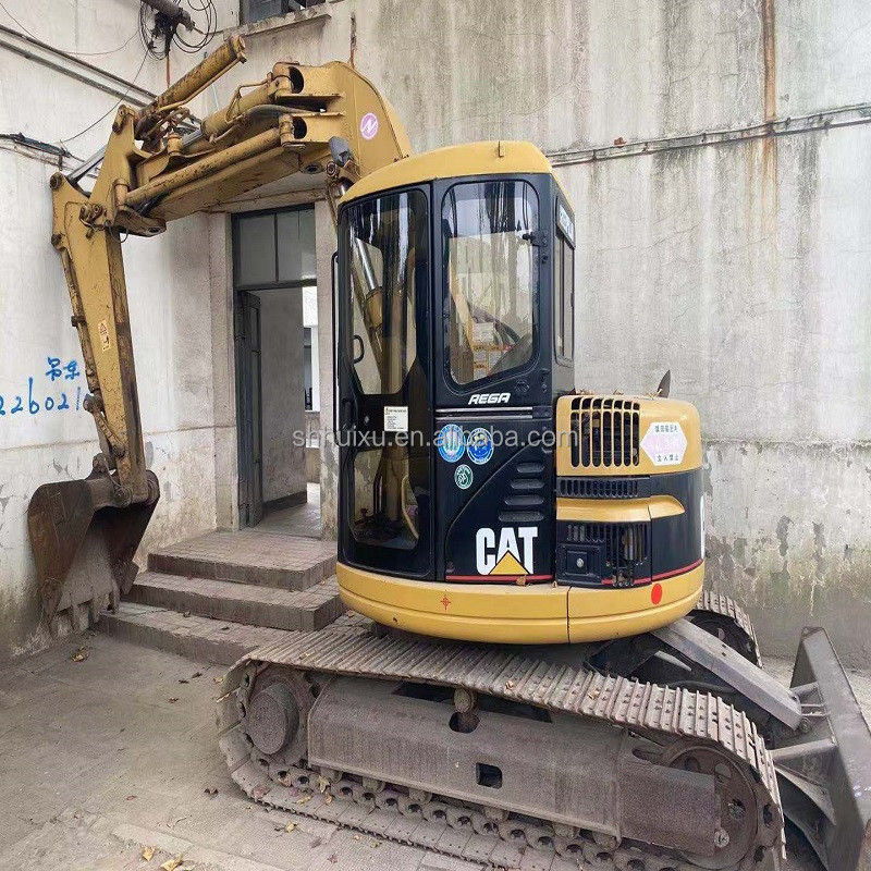 Χρησιμοποιημένη υδραυλική μίνι σκάφτρα CAT308 Δεύτερο χέρι καλής ποιότητας μικροσκοπική σκάφτρα CAT308 προς πώληση