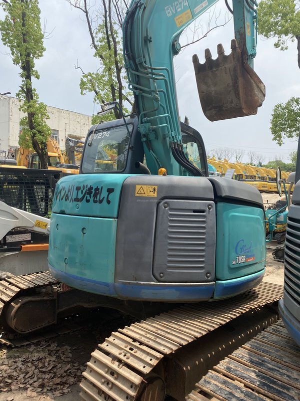 Κομπέλκο SK200 Αναπηρικό εκσκαφέας Κομπέλκο 70SR μεταχειρισμένο υδραυλικό Υψηλής ποιότητας Χρησιμοποιούμενο μίνι σκάφτη Φθηνή τιμή