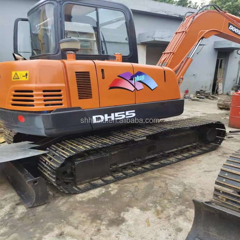 Doosan ζεστή πώληση Μίνι εξορυκτής χρησιμοποιείται doosan ex55 Δεύτερο χέρι υδραυλική αναρρίχηση εξορυκτής DOOSAN DH55 Κορέα προέλευση