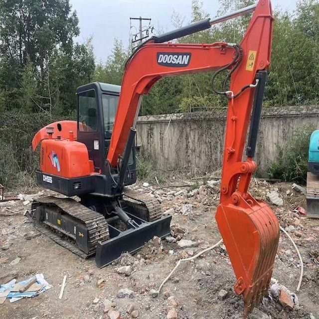 80% καινούργια μεταχειρισμένη εκσκαφέας Doosan 55 εκσκαφέας Κορέα μεταχειρισμένη εκσκαφέας καλή τιμή