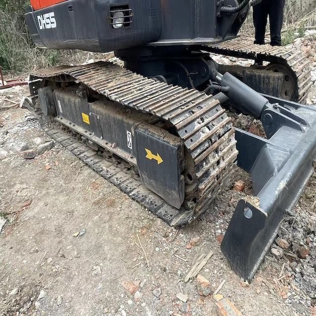 80% καινούργια μεταχειρισμένη εκσκαφέας Doosan 55 εκσκαφέας Κορέα μεταχειρισμένη εκσκαφέας καλή τιμή