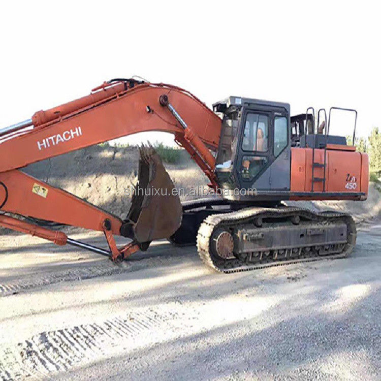 Η Hitachi είναι σε αποθεματισμό Χρησιμοποιούμενο μεγάλο σκάφος HITACHI 450 σε καλή κατάσταση Χρησιμοποιούμενη σκάφτρα Ιαπωνική HITACHI 450 προς πώληση