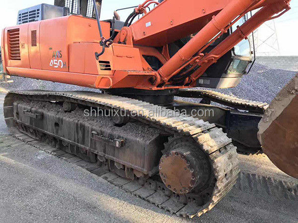 Η Hitachi είναι σε αποθεματισμό Χρησιμοποιούμενο μεγάλο σκάφος HITACHI 450 σε καλή κατάσταση Χρησιμοποιούμενη σκάφτρα Ιαπωνική HITACHI 450 προς πώληση
