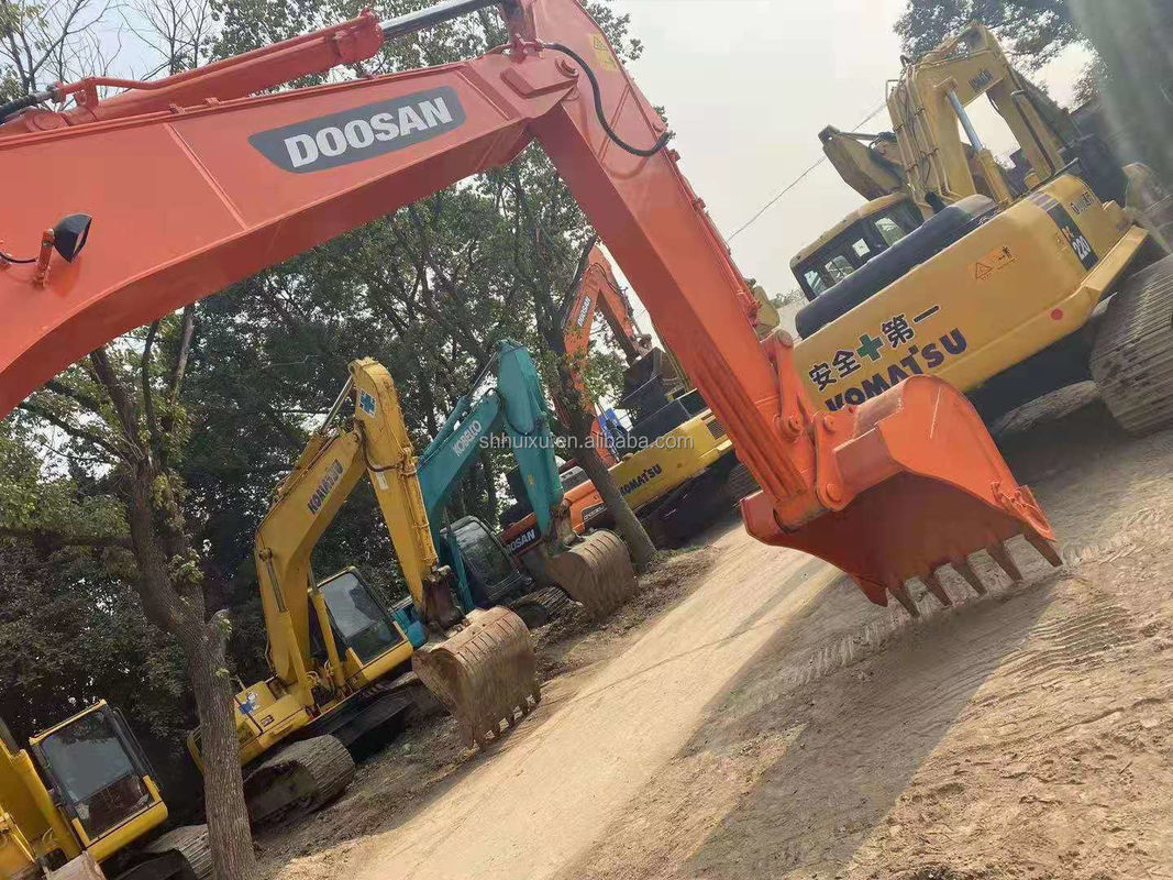 Doosan ζεστή πώληση doosan dh220lc χρησιμοποιημένος εξορυκτής/χρησιμοποιημένη μηχανή σκάψης Doosan DH220-7 Κορέας προέλευση προς πώληση