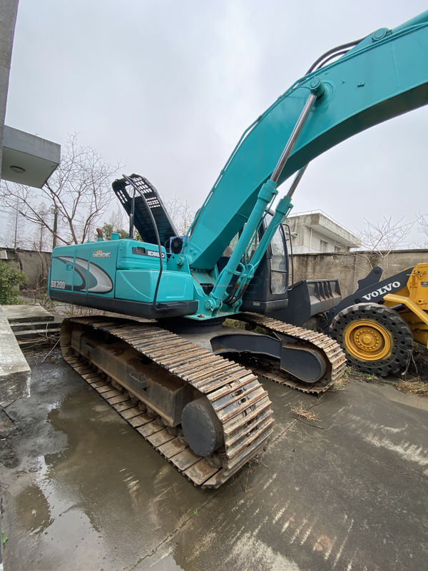 Κομπέλκο SK200 Χρησιμοποιούμενη Kobelco SK200-8 Υδραυλική σκάφτρα κατσαρόλας Καλή κατάσταση Χρησιμοποιούμενη σκάφτρα φθηνή τιμή