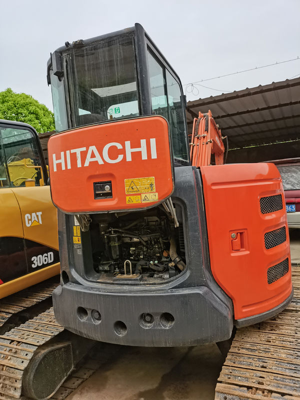 Χρησιμοποιούμενη μίνι εκσκαφέας Hitachi 55U προς πώληση μεταχειρισμένη μίνι εκσκαφέας Hitachi 55U