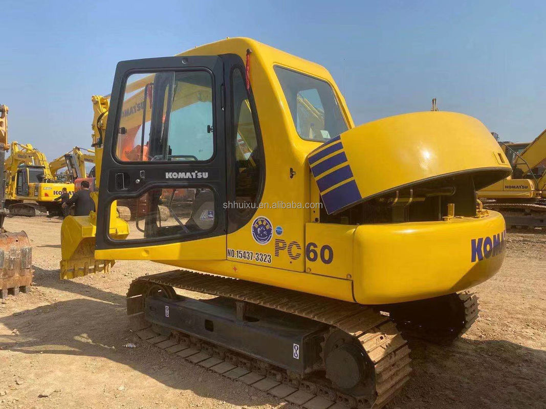 Κομάτσου PC60 υδραυλική ανασκαφή 6 τόνων υψηλής ποιότητας μεταχειρισμένη ανασκαφή Ιαπωνία προέλευση φθηνή τιμή Κομάτσου Excavator