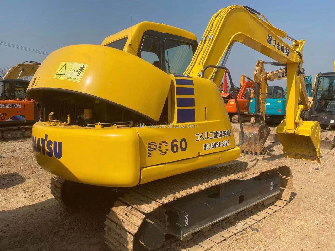 Κομάτσου PC60 υδραυλική ανασκαφή 6 τόνων υψηλής ποιότητας μεταχειρισμένη ανασκαφή Ιαπωνία προέλευση φθηνή τιμή Κομάτσου Excavator