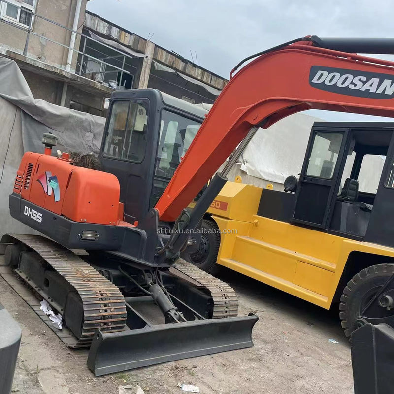 Χρησιμοποιούμενες εκσκαφικές μηχανές Doosan 55, Doosan DH55 Digger Mini Χρησιμοποιούμενες εκσκαφικές μηχανές