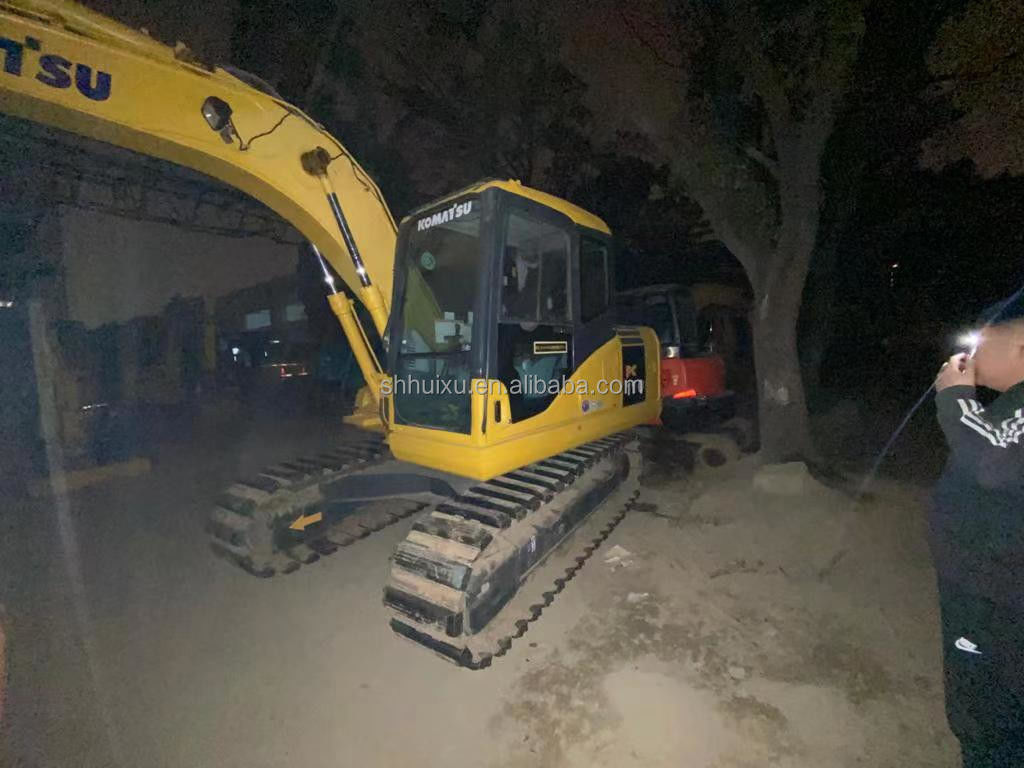 Χρησιμοποιούμενη μηχανή Komatsu PC110 μεταχειρισμένη ιαπωνική μηχανή σκάψης