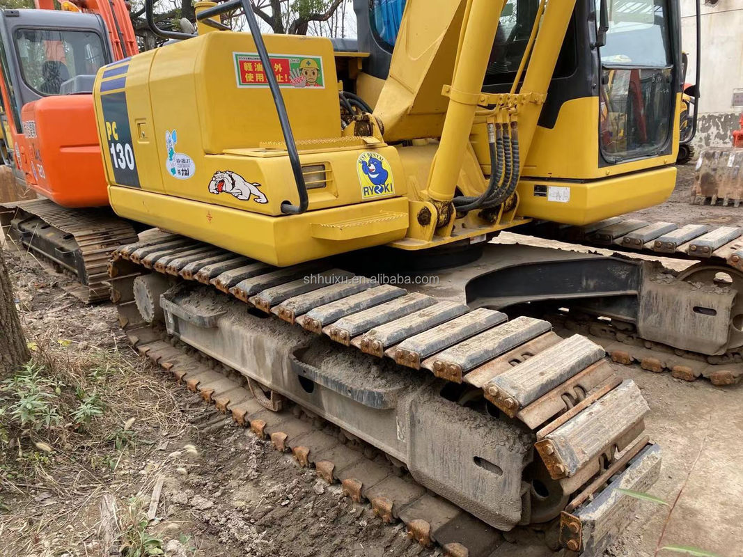 Κομάτσου Φθηνό σκαφάρι PC130 χρησιμοποιημένο κομάτσου μίνι Δεύτερο χέρι σκάφτης κομάτσου Excavator