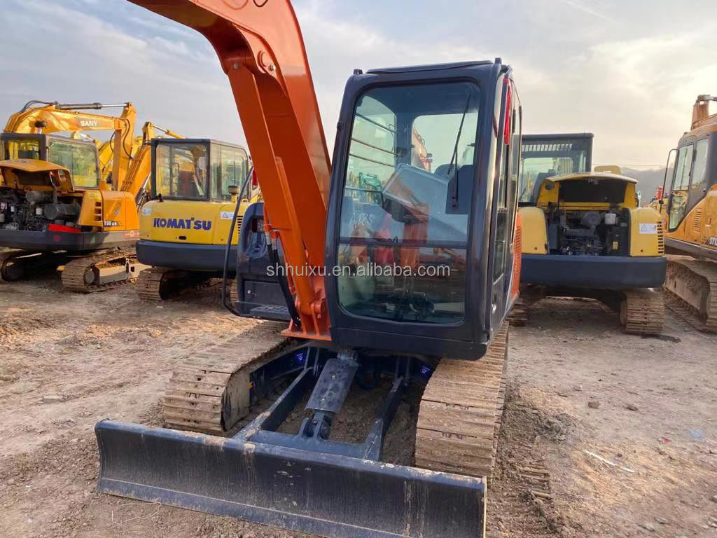 Η Hitachi σε αποθεματικό η Hitachi ex60 ιαπωνική μεταχειρισμένη εκσκαφέας πώληση/Δεύτερο χέρι υδραυλική εκσκαφέας Crawler σε καλή κατάσταση HITACHI 60