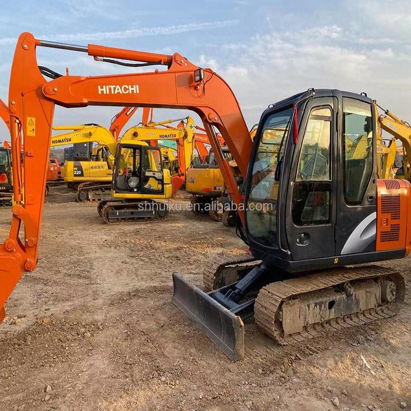 Η Hitachi σε αποθεματικό η Hitachi ex60 ιαπωνική μεταχειρισμένη εκσκαφέας πώληση/Δεύτερο χέρι υδραυλική εκσκαφέας Crawler σε καλή κατάσταση HITACHI 60
